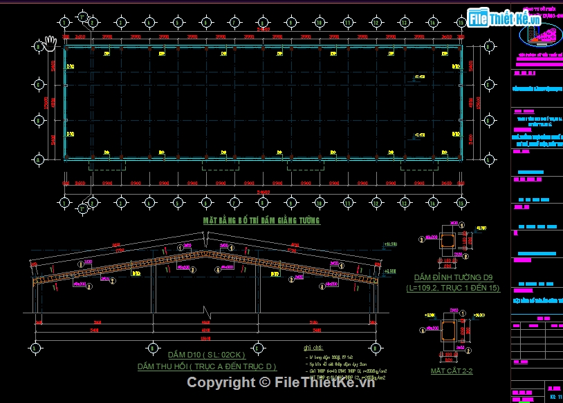 File cad nhà xưởng,cad nhà xưởng,bản vẽ kết cấu nhà xưởng,kết cấu nhà xưởng,Bản vẽ nhà xưởng