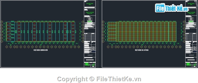 nhà xưởng,file cad kết cấu nhà xưởng,nhà xưởng 40.44x109m,bản vẽ nhà xưởng