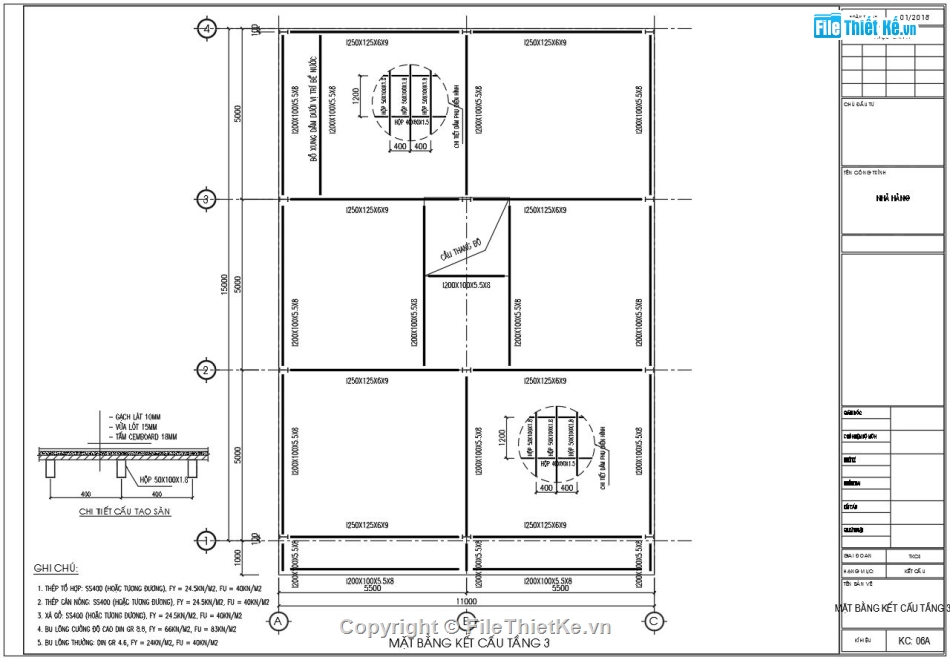 Nhà kết cấu thép 3 tầng,Nhà kết cấu thép dân dụng,Nhà hàng kết cấu thép,Bản vẽ nhà kết cấu thép,Thiết kế nhà thép 3 tầng