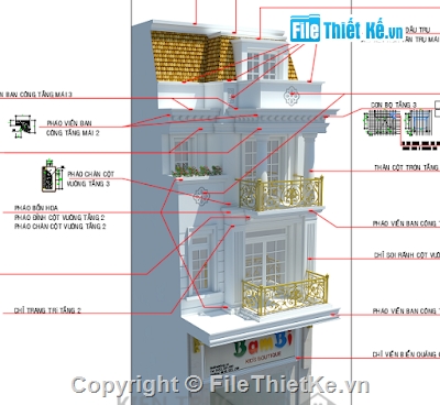 chi tiết họa tiết,chi tiết phào chỉ,hoa văn nhà phố,hoa văn trang trí,khai triển phào chỉ