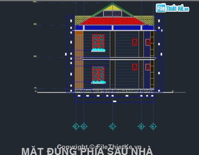 biệt thự 2 tầng,cad biệt thự,mẫu biệt thự,thiết kế biệt thự,biệt thự hiện đại