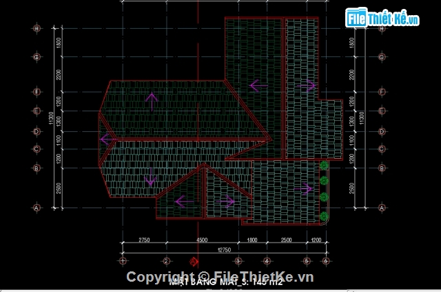 Biệt thự,Biệt thự 5 tầng,Kiến trúc