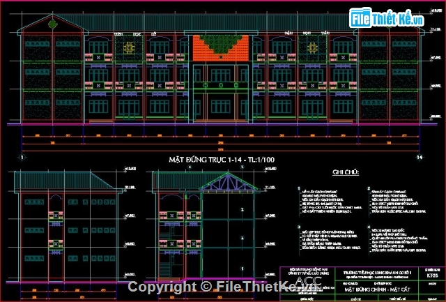 trường tiểu học long khánh,dự án trường học,thuyết minh trường học