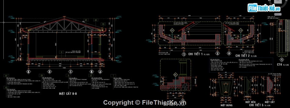 kiến trúc hội trường,file cad hội trường,hội trường 250 chỗ,bản vẽ hội trường