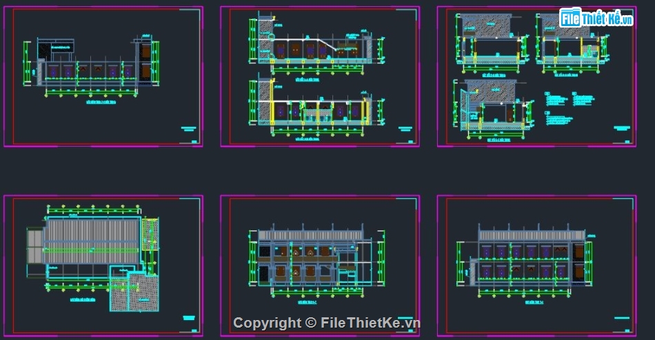 Hội trường 2 tầng,bản vẽ hội trường,File cad hội trường