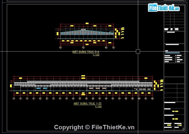 nhà xưởng sợi 72x190m,bản vẽ nhà xưởng,thiết kế nhà xưởng,mẫu nhà xưởng sợi