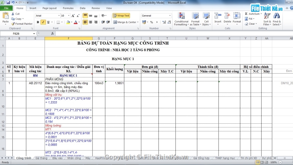 Bản vẽ nhà lớp học 2 tầng,mầm non 2 tầng 8 phòng 9x35m,tiểu học 2 tầng 8 phòng 9x35m,thcs 2 tầng 8 phòng học 11.1x35.1m,nhà lớp học 2 tầng 8 phòng