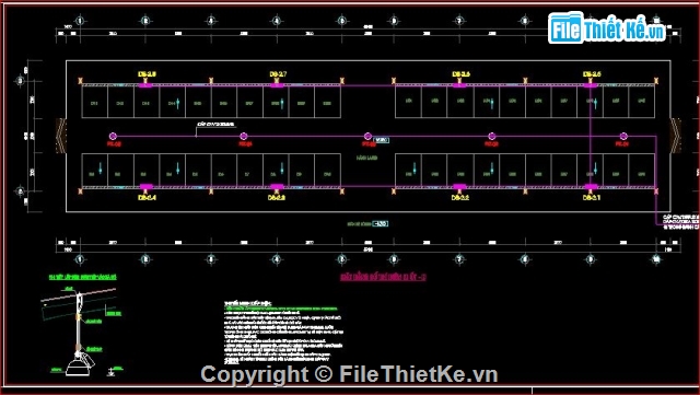 cấp thoát nước,bản vẽ điện nước cho chợ,thiết kế điện nước chợ,sơ đồ điện nước chợ