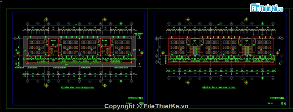 mẫu nhà 2 tầng,cad mẫu nhà,File cad