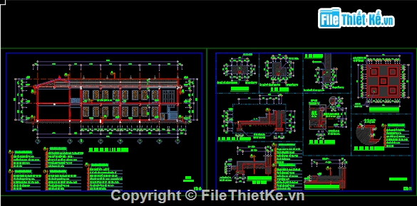 kiến trúc nhà 2 tầng,cad mẫu nhà,kiến trúc 2 tầng