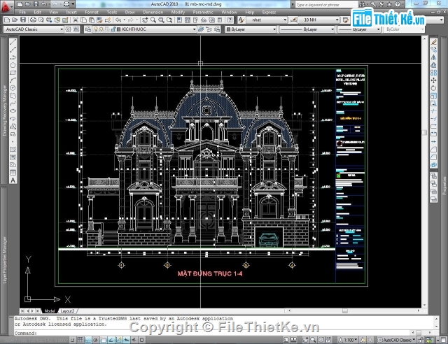 lâu đài,kiến trúc biệt thự,file cad kiến trúc,biệt thự kiểu pháp,kiến trúc kiểu biệt thự,biệt thự phong cách châu âu