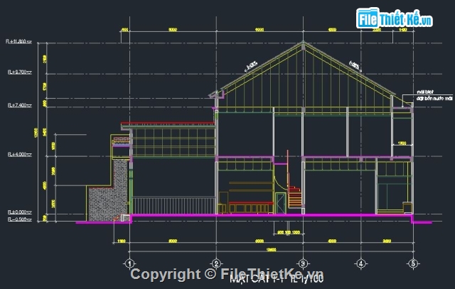 kiến trúc 2 tầng,kiến trúc nhà 2 tầng,bản vẽ 2 tầng,nhà 2 tầng