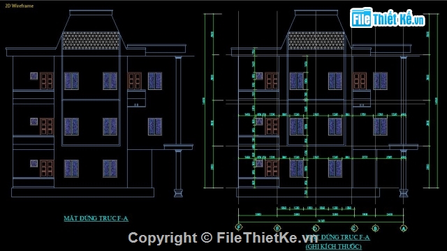 Kiến trúc 3 tầng,kiến trúc nhà truyền hình,nhà truyền hình,bản vẽ Nhà truyền Hình