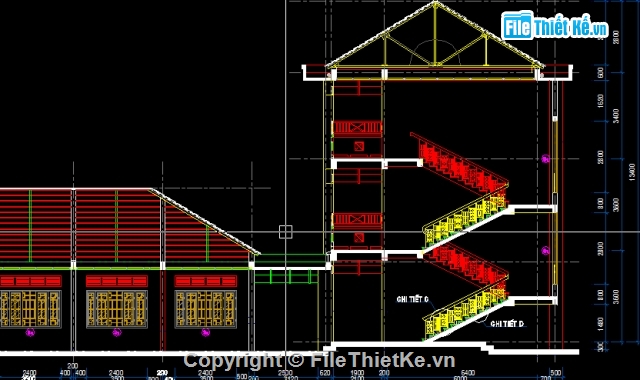 trường,trường học,kiến trúc trường học,file cad kiến trúc,file cad trường,chi tiết trường học