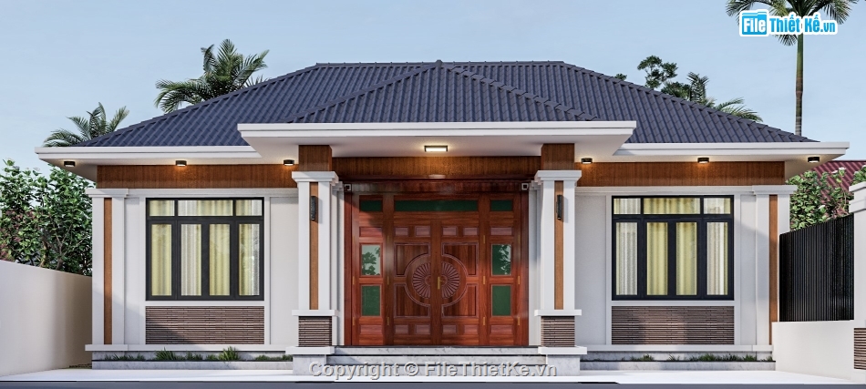 biệt thự 1 tầng,bản vẽ biệt thự 1 tầng,biệt thự 1 tầng mái nhật,biệt thự 1 tầng file cad,autocad biệt thự 1 tầng