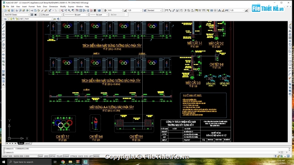 cổng tường rào,file cad cổng tường rào,cad cổng tường rào