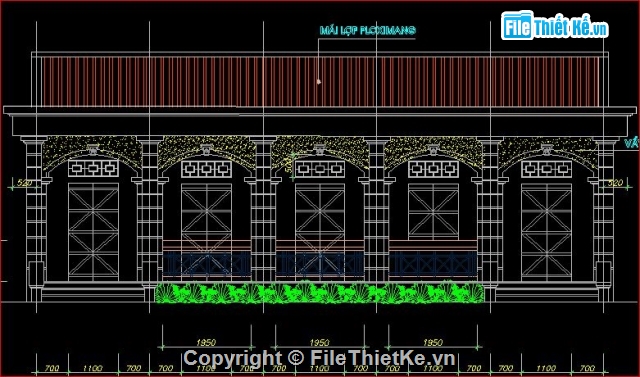 mặt bằng trường học,trường THCS Hưng yên,mặt bằng hiện trạng trường học