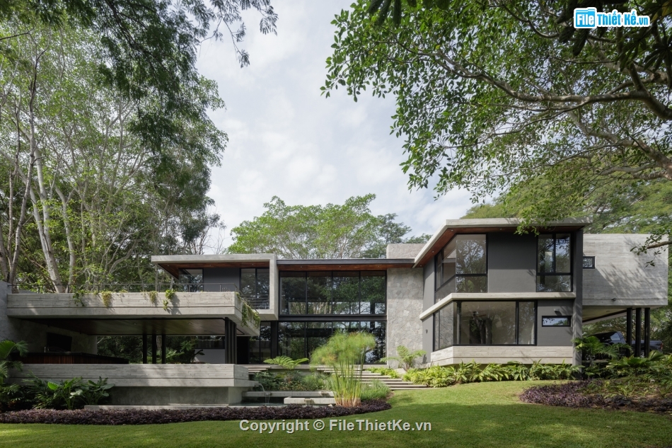 File su công trình nhà ở,sketchup nhà ở,Model sketchup công trình nhà,model công trình nhà ở