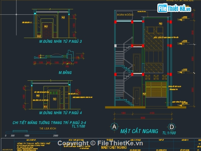 mẫu nhà cấp 4,nhà cấp 4,cad mẫu nhà,nhà phố 2 tầng,nhà phố 1 trệt 1 lầu