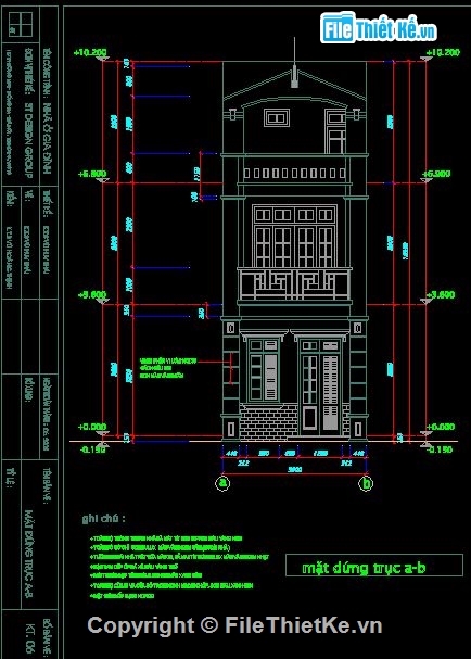 Nhà kt 7.2x18m,mẫu nhà mái thái,bản vẽ nhà trệt,nhà cấp 4 đẹp