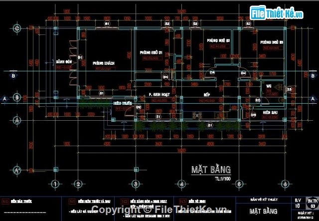 Nhà kt 7.2x18m,mẫu nhà mái thái,bản vẽ nhà trệt,nhà cấp 4 đẹp