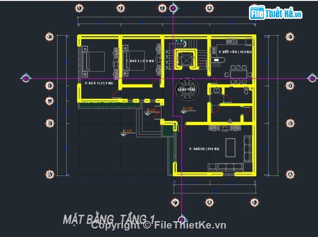 Nhà 03 tầng chữ L,nhà 3 tầng,bản vẽ nhà 3 tầng,bản vẽ nhà 3 tầng đầy đủ kiến trúc và kết cấu,bản vẽ cad nhà 3 tầng