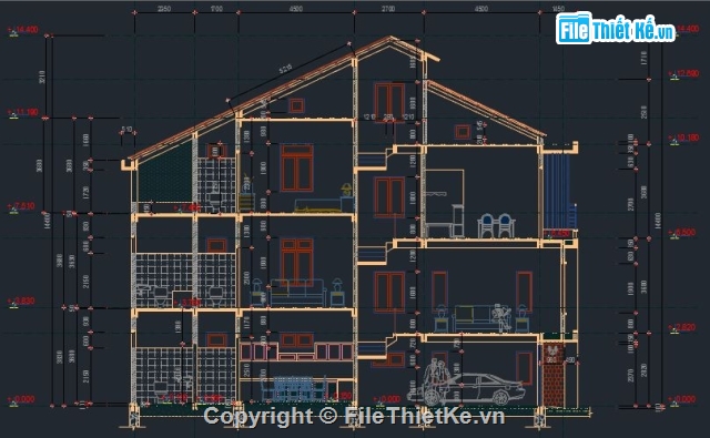 nhà phố 3 tầng,3 tầng,Nhà phố,bản vẽ 3 tầng,nhà 3 tầng,nhà ở 3 tầng