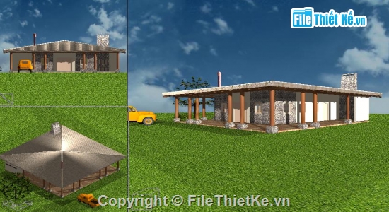 cad nhà,nhà 3d,file cad 3d