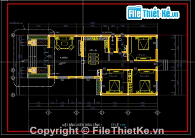 hồ sơ bản vẽ nhà cấp 4,cad biệt thự vườn,biệt thự 1 tầng