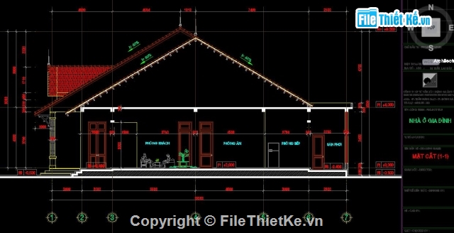 kiến trúc nhà cấp 4,nhà cấp 4 7.5x19.5m,hồ sơ bản vẽ nhà cấp 4,nhà cấp 4 đẹp,bản vẽ nhà cấp 4