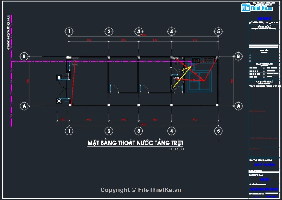 Nhà cấp 4 4.95x15m,Bản vẽ nhà cấp 4,Thiết kế nhà cấp 4,File cad thiết kế nhà cấp 4,Bản vẽ thiết kế nhà cấp 4,bản vẽ autocad nhà cấp 4