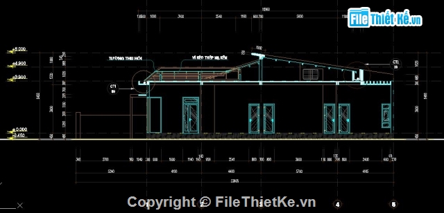 nhà cấp 4 sketchup,nhà cấp 4,mẫu nhà cấp 4,nhà phố 1 tầng,mẫu nhà 1 tầng