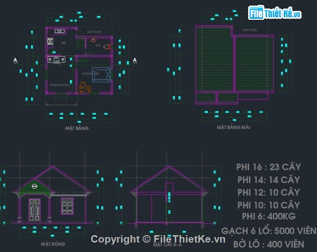 nhà 1 tầng,kiến trúc 1  tầng,kết cấu 1 tầng,nhà ở 1 tầng,nhà cấp 4,mẫu nhà cấp 4