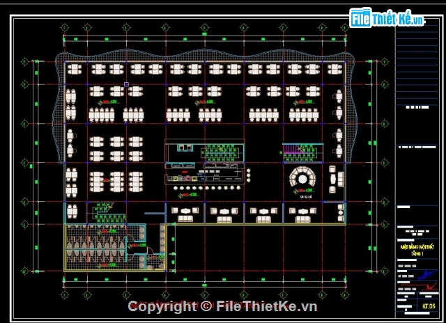 bản vẽ nhà hàng,nhà hàng  2 tầng,mẫu nhà hàng,nhà hàng trên hồ