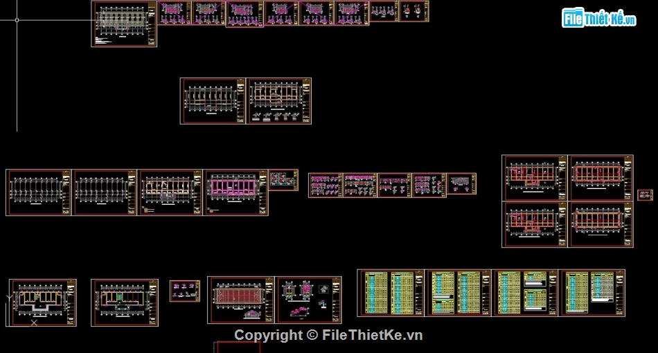 Nhà hiệu bộ,Nhà hiệu bộ 2 tầng,file cad hiệu bộ 2 tầng,mẫu cad nhà hiệu bộ 2 tầng