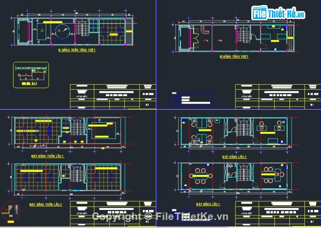 nhà làm việc 4 tầng,bản vẽ nhà làm việc,bản vẽ văn phòng 4 tầng,bản vẽ văn phòng