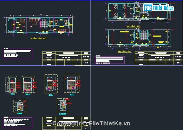 nhà làm việc 4 tầng,bản vẽ nhà làm việc,bản vẽ văn phòng 4 tầng,bản vẽ văn phòng