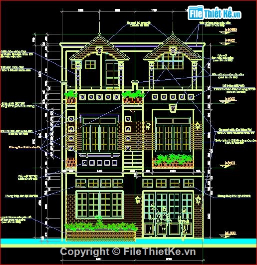 điện nước nhà phố,kiến trúc nhà phố,nhà phố 7x15m,nhà phố 3 tầng