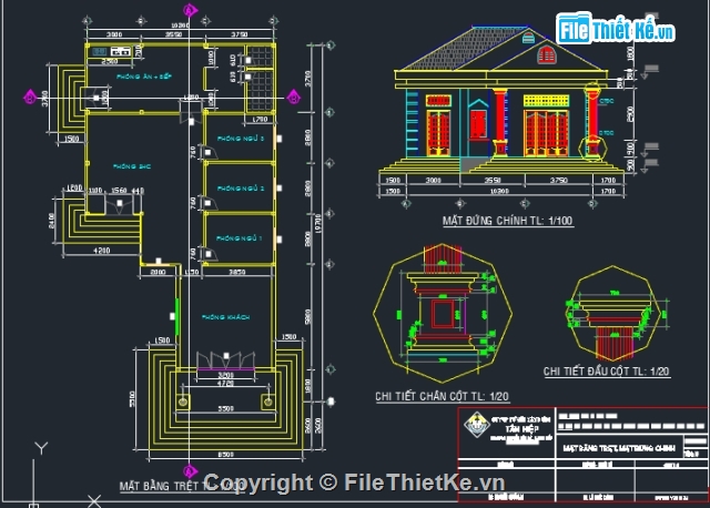 nhà ở 1 tầng,1 tầng,kiến trúc nhà ở,nhà cấp 4,nhà ở 1 tầng 10.3x19.7m,nhà cấp 4 10.3x19.7m