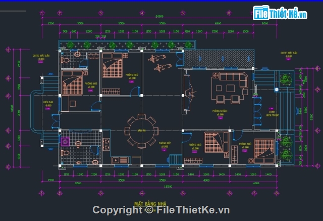 nhà ở kiểu thái,nhà ở 1 tầng,biệt thự 1 tầng,nhà cấp 4,biệt thự cấp 4