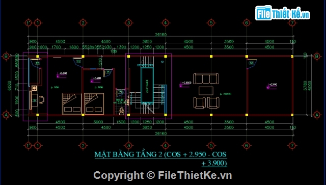 nhà 3 tầng,nhà ống 3 tầng,nhà 6 tầng,3 tầng,nhà phố 3 tầng 6x26m