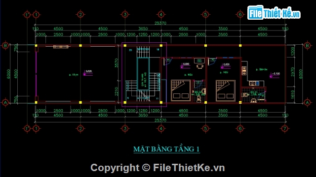 nhà 3 tầng,nhà ống 3 tầng,nhà 6 tầng,3 tầng,nhà phố 3 tầng 6x26m