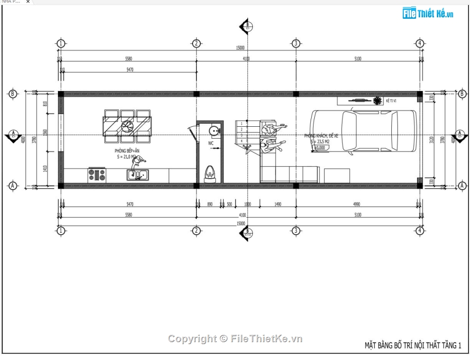 nhà phố 3 tầng 4x15m,nhà phố 3 tầng đẹp,file autocad nhà phố 3 tầng,nhà phố 3 tầng file cad