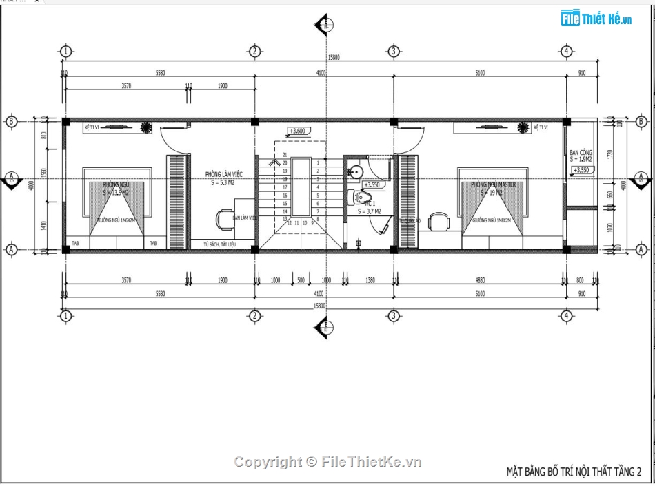 nhà phố 3 tầng 4x15m,nhà phố 3 tầng đẹp,file autocad nhà phố 3 tầng,nhà phố 3 tầng file cad