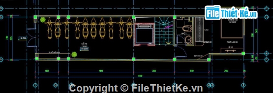 Nhà phố 4 tầng,cad nhà phố 4 tầng,file cad nhà phố 4 tầng