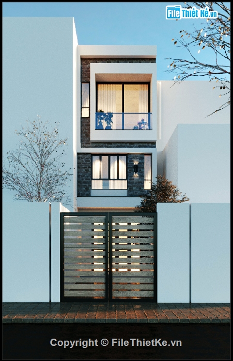 nhà phố 3 tầng 4x18m,kiến trúc nhà phố 3 tầng,bản vẽ nhà phố 3 tầng,thiết kế nhà phố 3 tầng,mẫu nhà phố 3 tầng