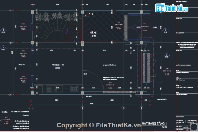 hồ sơ autocad nhà phố,nhà phố 5 tầng,file cad nhà 5 tầng,cad nhà 5 tầng