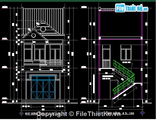 File cad,mặt bằng,ứng dụng,file cad mặt bằng,mặt cắt ngang,nha pho5x19