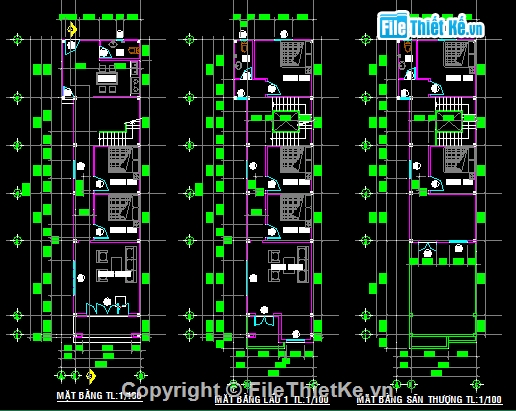 File cad,mặt bằng,ứng dụng,file cad mặt bằng,Nhà lầu 4x17.3m,mặt bằng điện