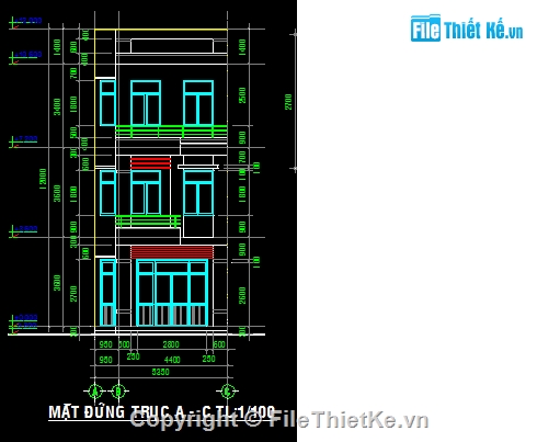 File cad,mặt bằng,ứng dụng,file cad mặt bằng,Nhà lầu 4x17.3m,mặt bằng điện